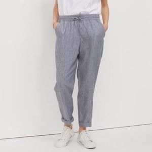 NWOT H&M light blue linen pants